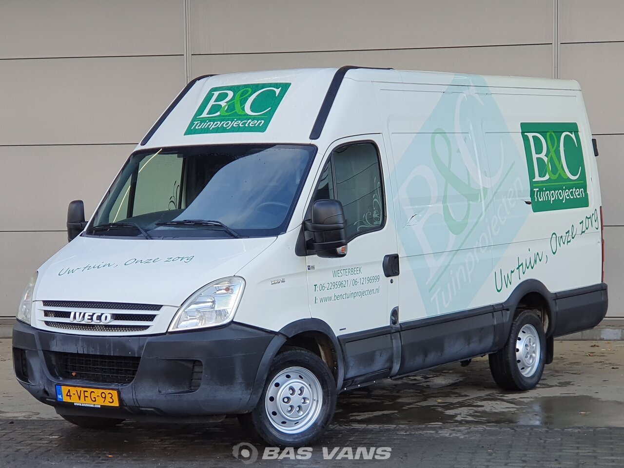 Iveco Daily 35S12 120PK 2007 Closed van Light commercial vehicle BAS Vans